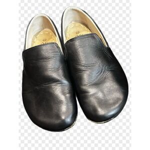 EJH Handcrafted Turkish Black Leather Grounding Earthing Loafers Shoes Mens 42